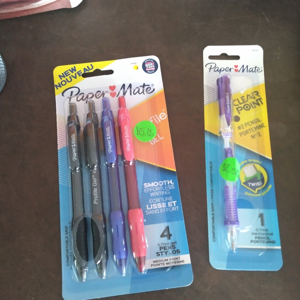 Paper mate utensils